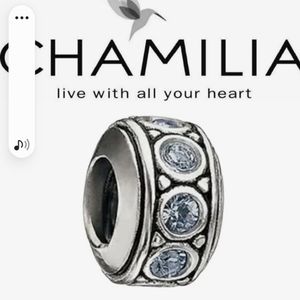 Chamilia December BirthStone Wheel Charm